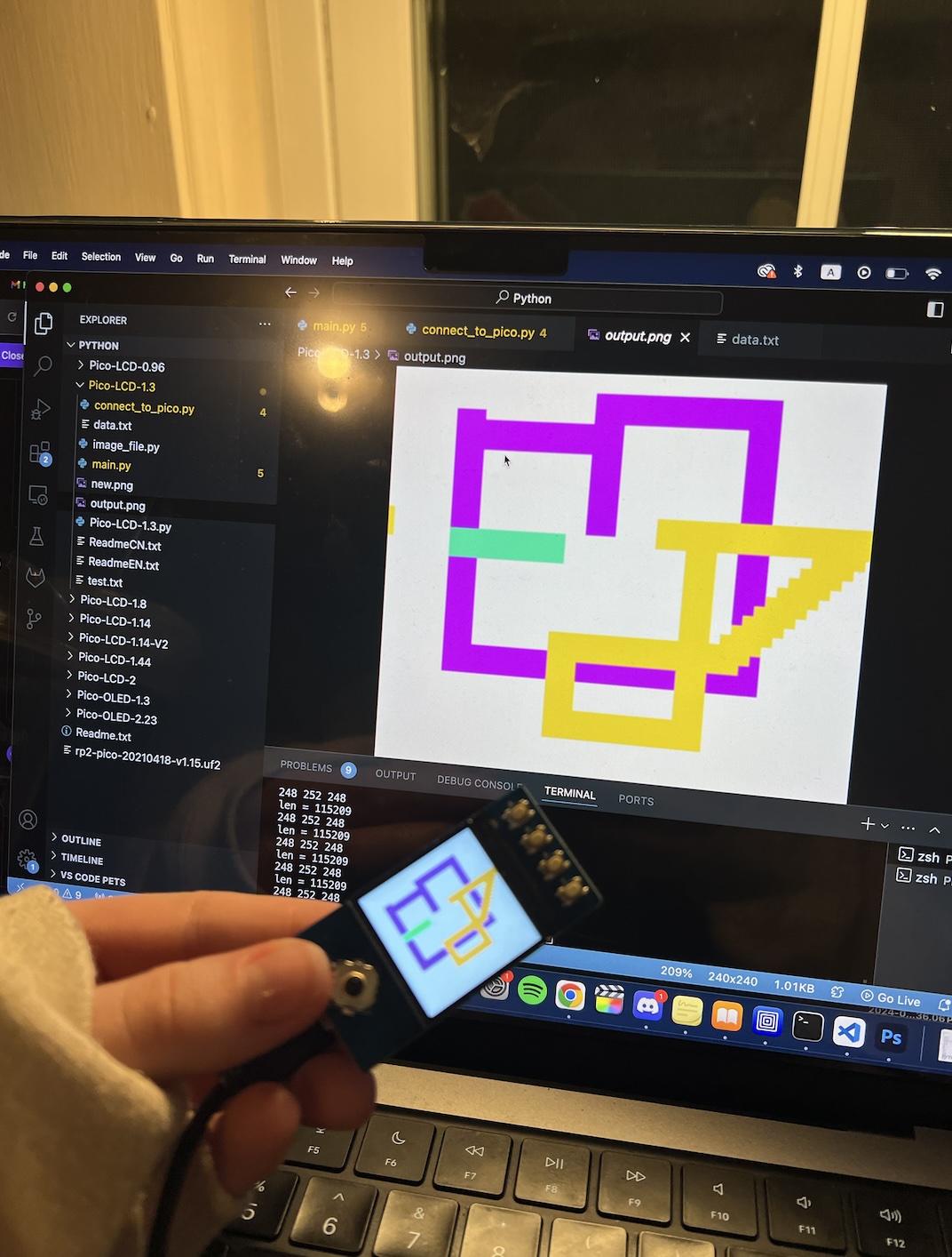 Drawing Pad with C Webserver